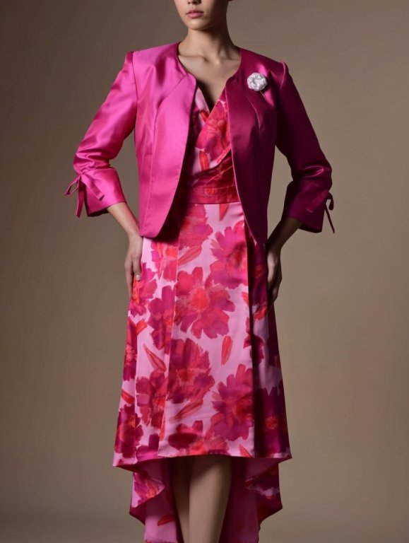 Two piece dress (dress plus jacket)