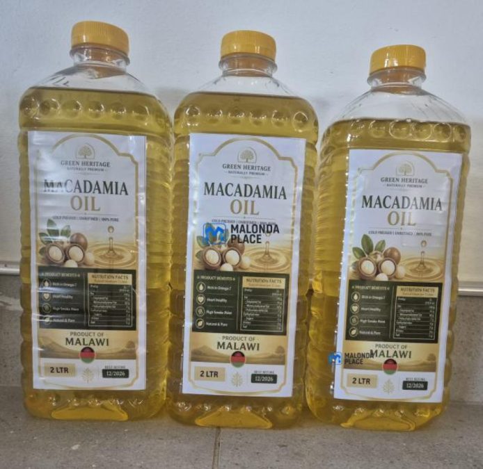 Macadamia cooking oil