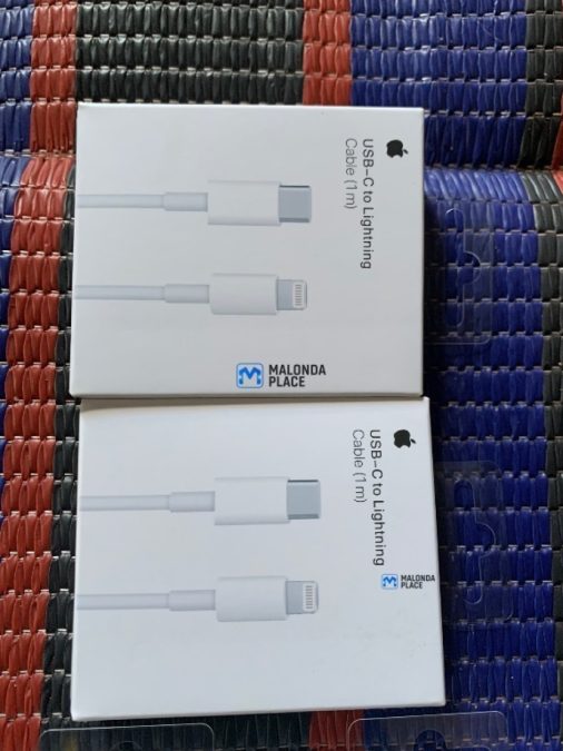 C to lightening cable