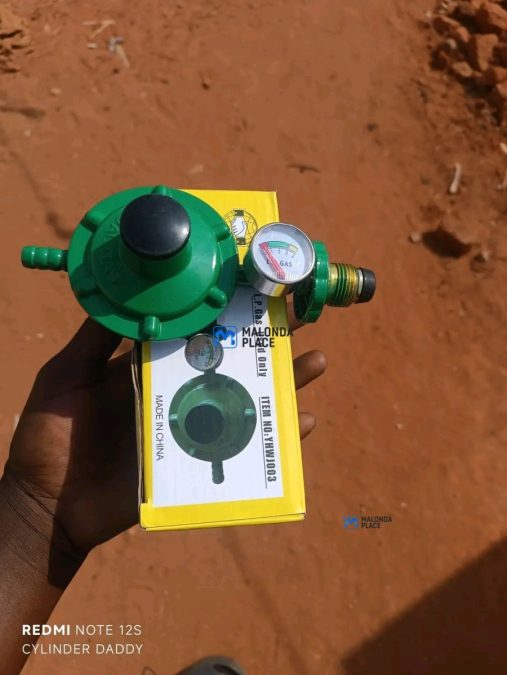 Bullnose Regulator with Gauge (9kg-48kg Gas Cylinders)
