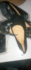 Black Flat shoes sizes 37 & 40 for sale in Area 50, Lilongwe, Malawi