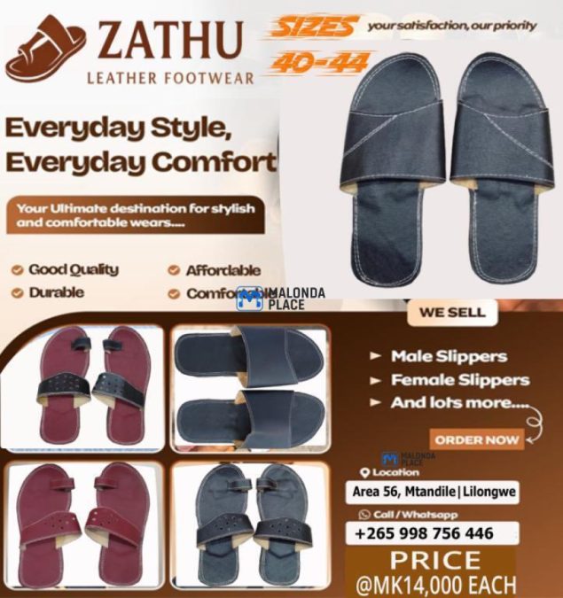 Zathu Leather Footwear (Sandals)