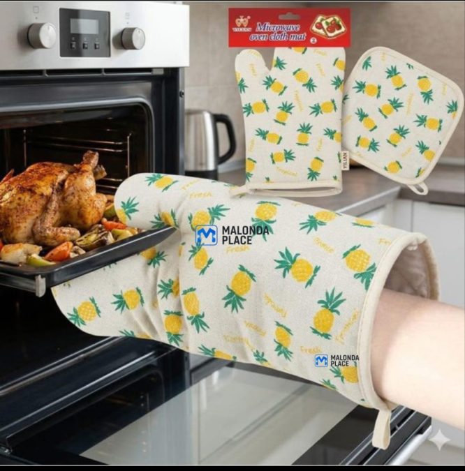 Oven Glove and Pot Pad
