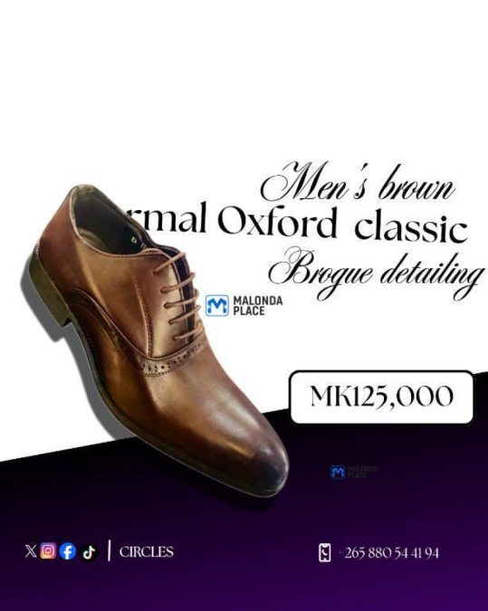 Brown descent shoes