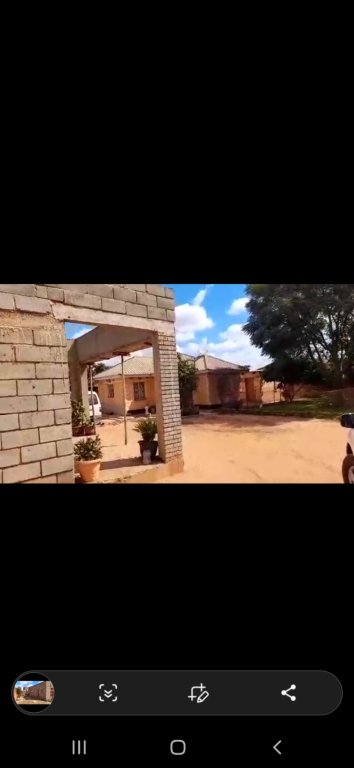 Plot with finished  and  Unfinished house for sale