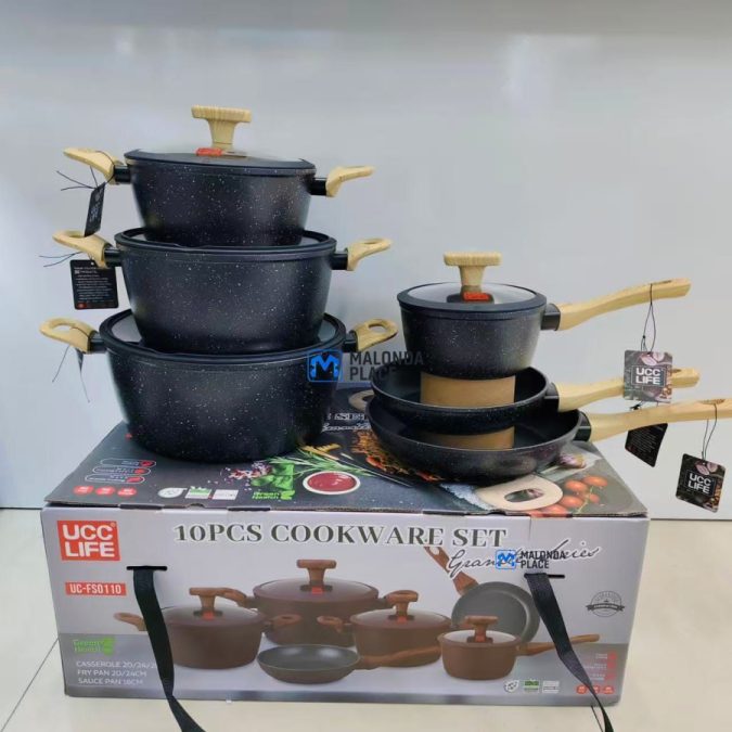 10-piece cookware set