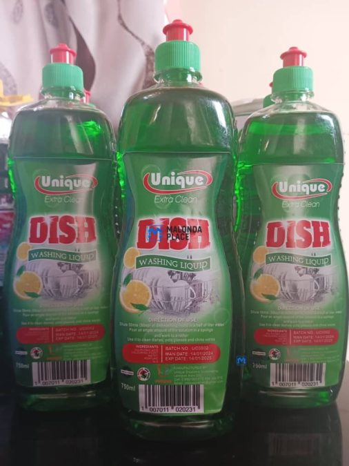 Unique dishwashing liquid