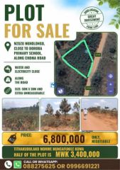Plot for sale - For Sale in Mzuzu