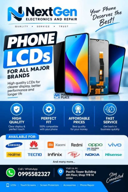 Quality phone LCDs
