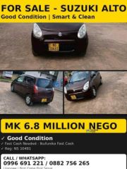 Suzuki alto - For Sale in Mzuzu