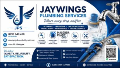 Plumbing services - For Sale in Dowa