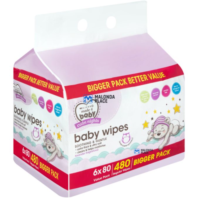 Baby 4 you wipes