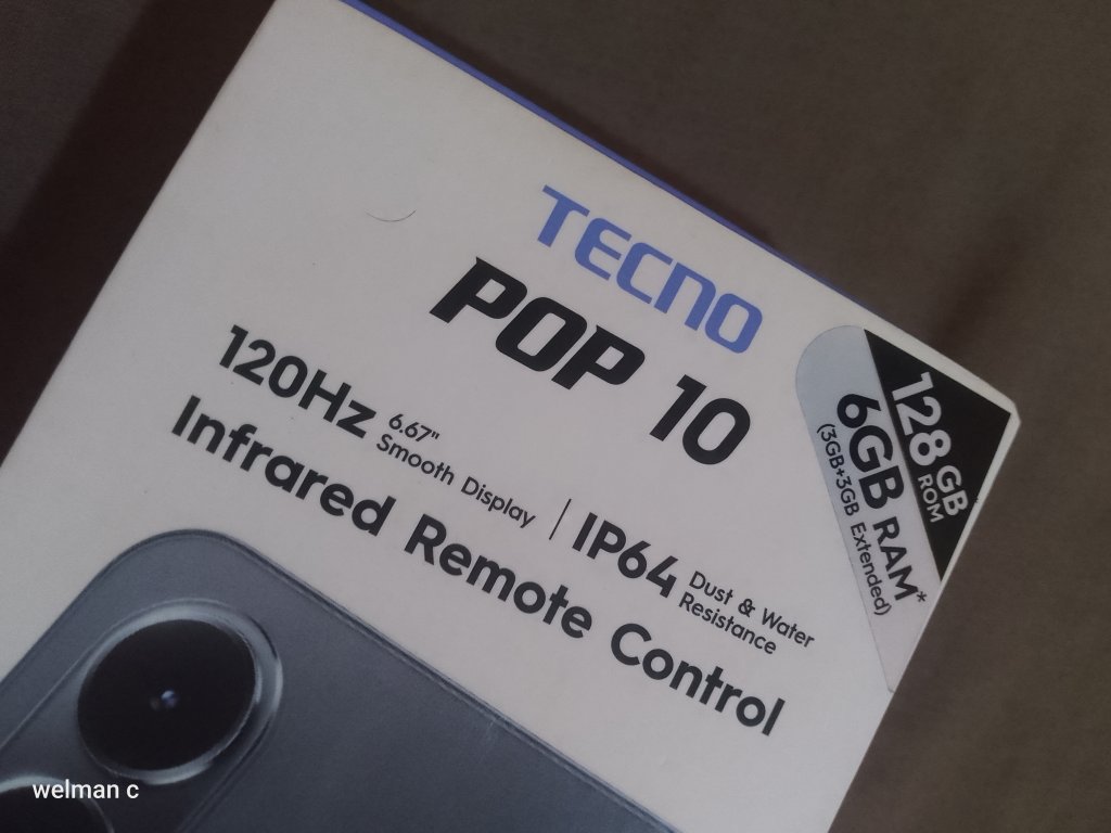 Tecno pop 10