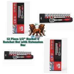 12 Piece 1/2" Socket & Ratchet Set for sale in Mpemba, Blantyre, Malawi