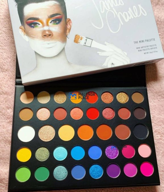 James charles  Eyeshadow palette