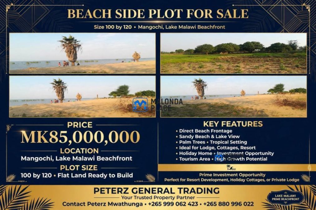 BEACH SIDE PLOT FOR SALE