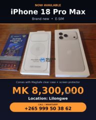 Iphone  18 pro max for sale in Kawale p, Lilongwe, Malawi