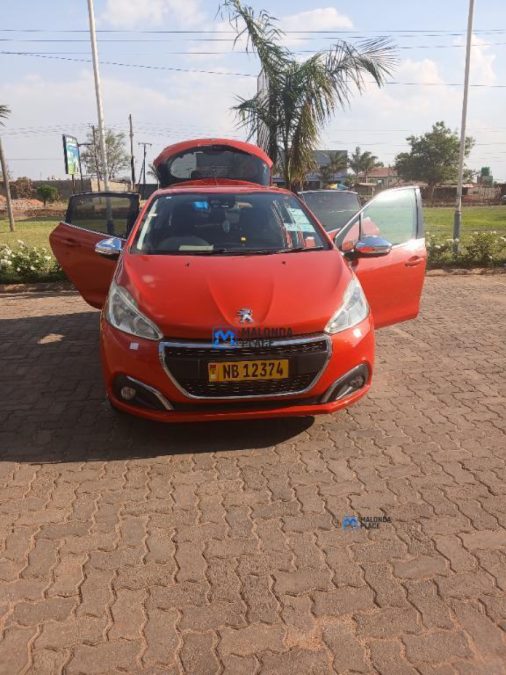 -Recently registered peugeot 208 -Dry engine  -Dry gear box -First paint -Smart interior  -Good tyre