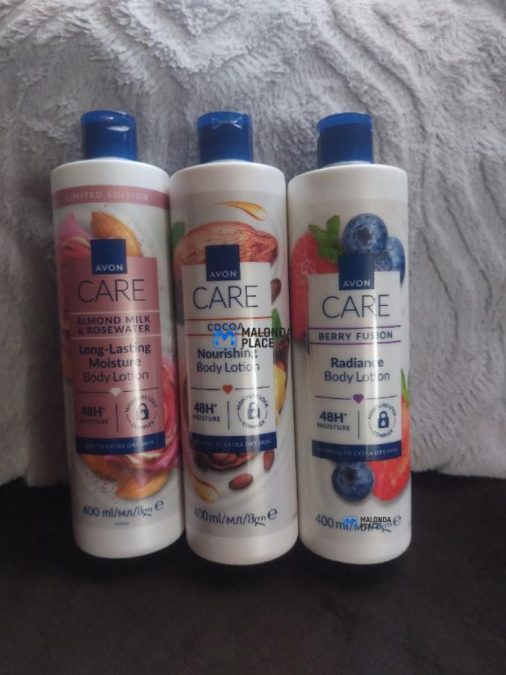 Avon body lotions