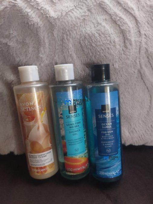 Avon shower gels