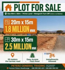 PLOT FOR SALE PRIME LAND