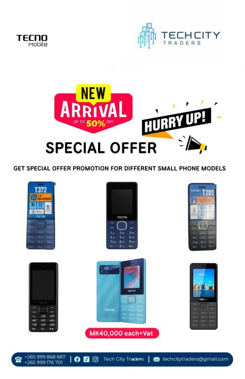 Tecno small phonesT372, T201