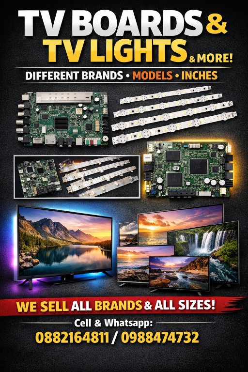 TV Boards and TV Lights