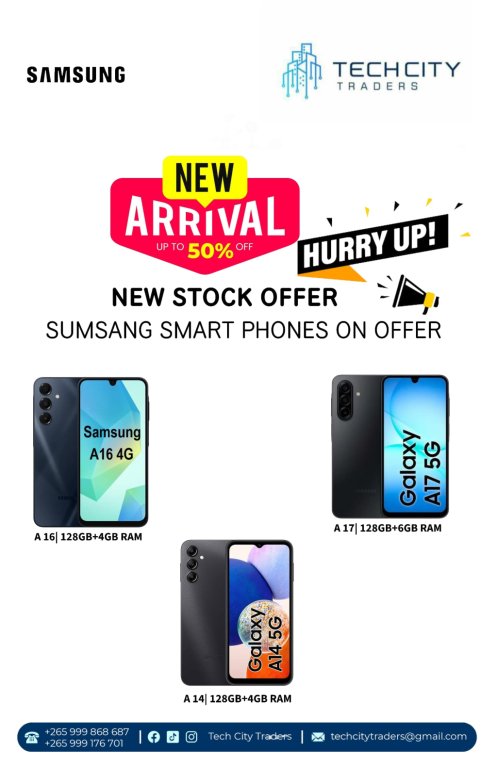 Samsung A16 4G, A17 5G & A14 5G