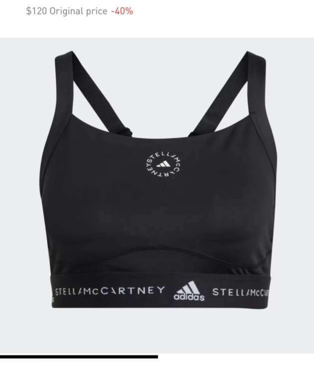 ADIDAS BY STELLA MCCARTNEY TRUE PURPOSE SUPPORT BRA