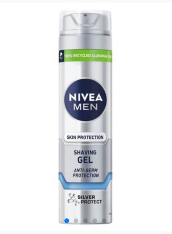 Nivea For Men Silver Protect Shaving Gel
