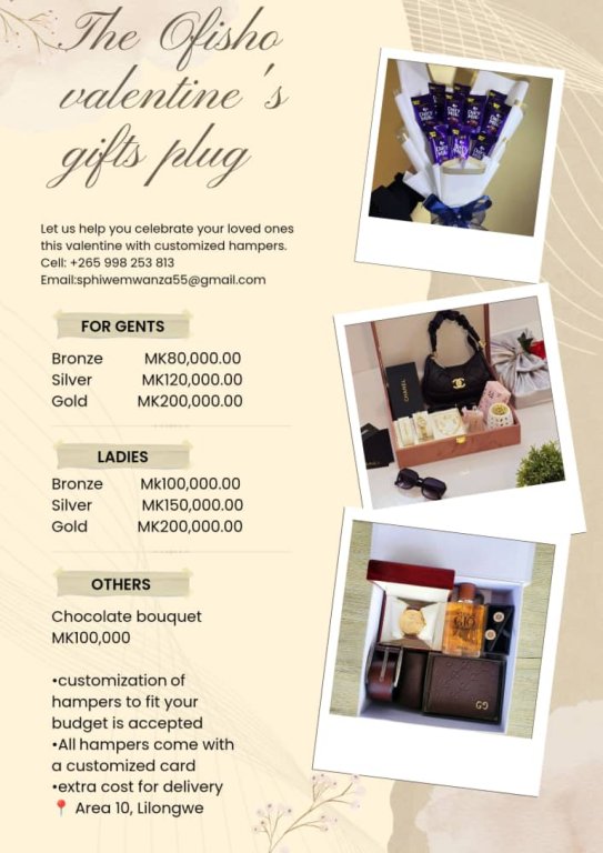 Valentine’s Gift Hampers