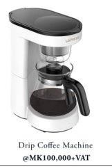 Drip Coffee Machine for sale in Blantyre Market, Blantyre, Malawi