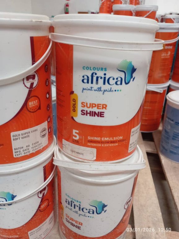 (5L) Gold Super Shine (White)