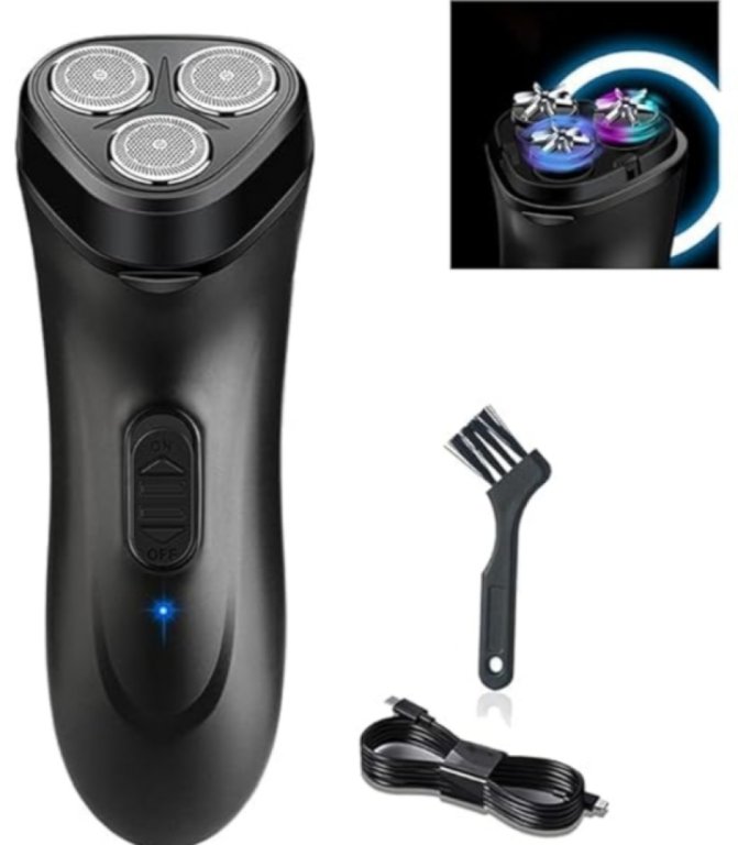 3 Blade Electric Shaver