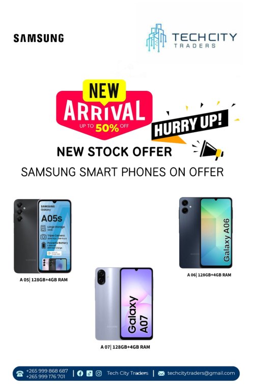 Samsung A05,Samsung A06 4G,Samsung A07 4G