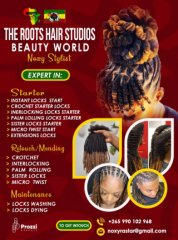 Professional Locks & Hair Styling by THE ROOTS HAIR STUDIOS - For Sale in Lilongwe