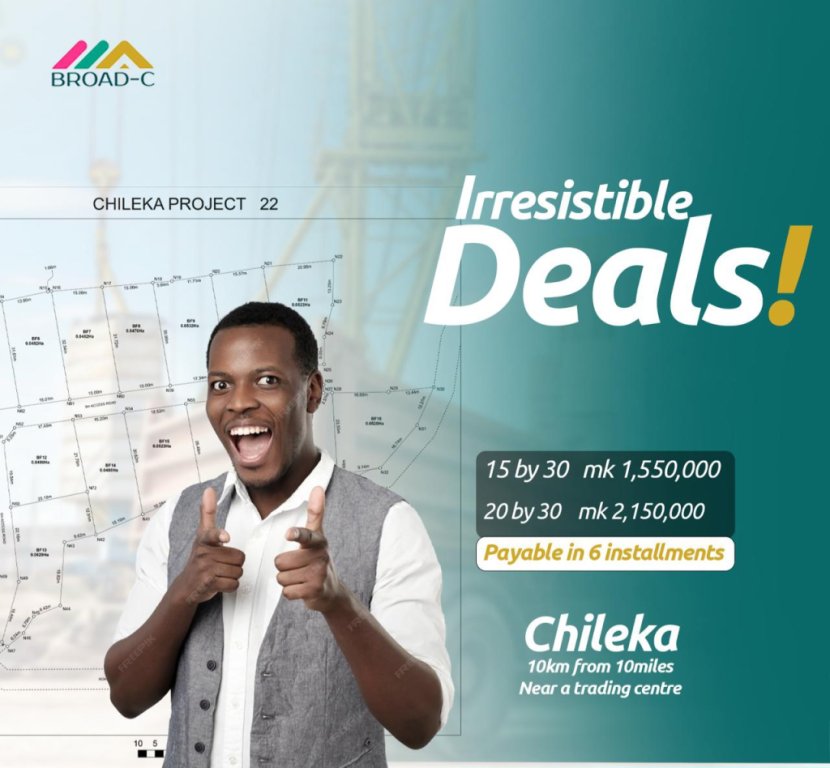 Plots fro sale in chileka