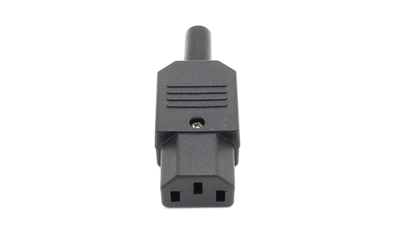 Power cable female plug connector
