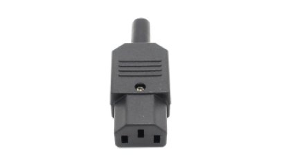 Power cable female plug connector