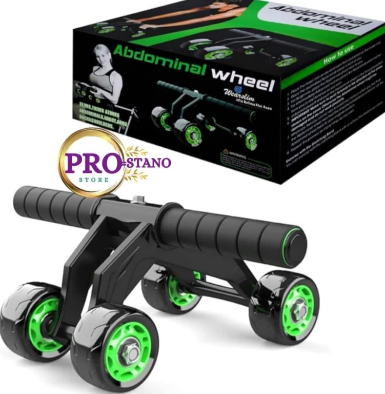 4-wheel abdominal wheel