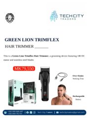 Green Lion Trimflex Hair Trimmer for sale in Blantyre Market, Blantyre, Malawi