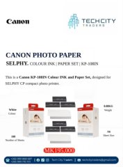 Canon KP-108IN Colour Ink & Paper Set for sale in Blantyre Market, Blantyre, Malawi