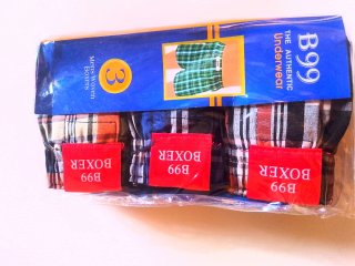 Men boxers,checks 100% cotton for sale in Likuni, Lilongwe, Malawi