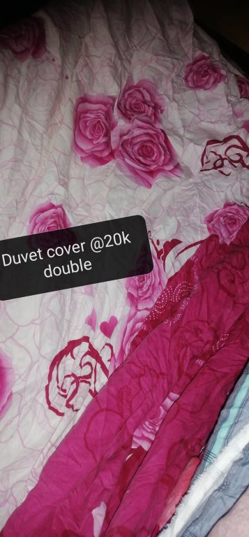Bedsheets and duvet covers