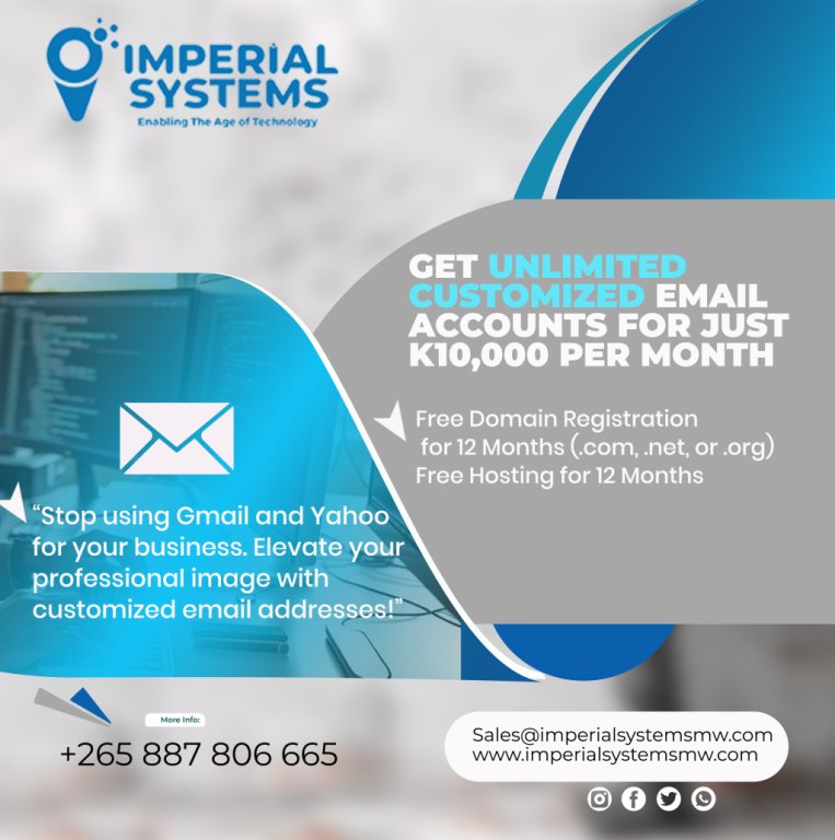 Unlimited Customised Email Service