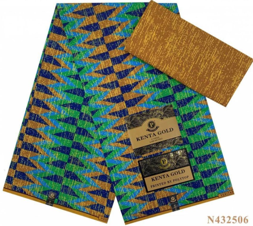 Kenta gold Fabric