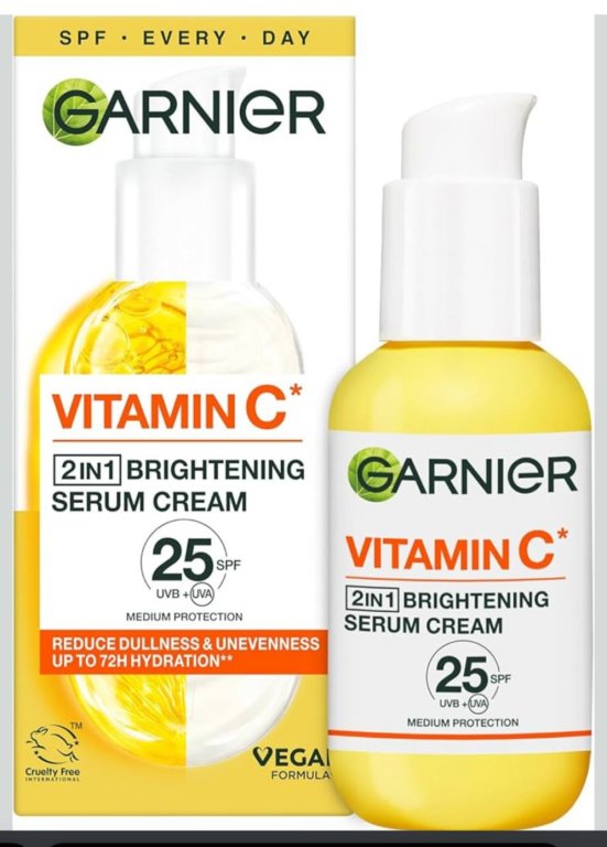 Garnier Vitamin C 2 in 1 Brightening Cream