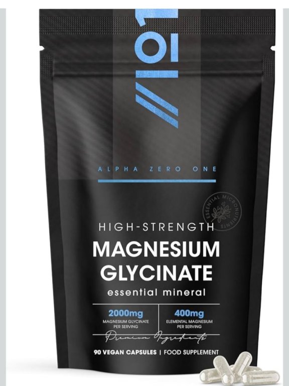 ‎Magnesium Glycinate 2000mg – 400mg