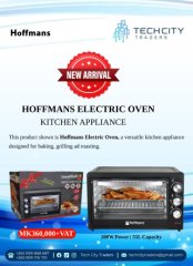 Hoffmans Electric Oven, 200W, 55L - For Sale in Blantyre