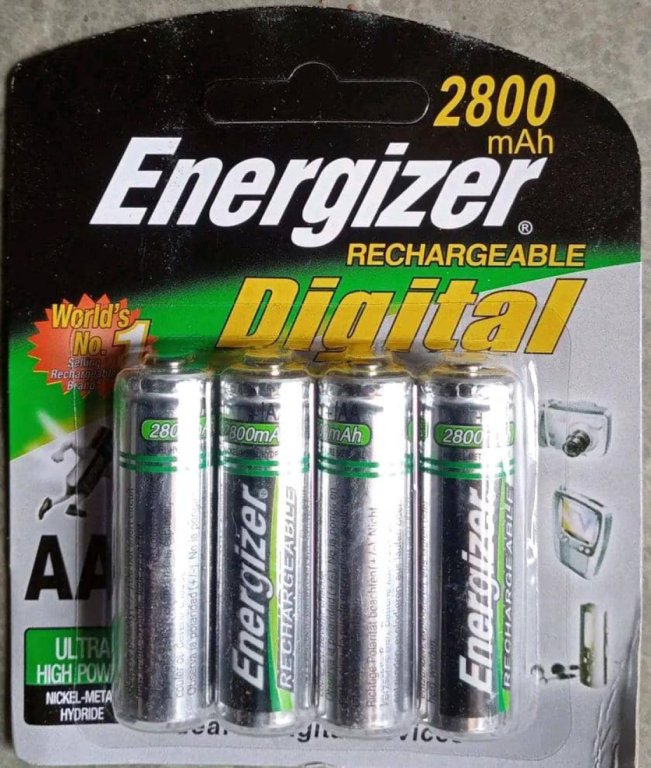 Energizer rechargeable battery